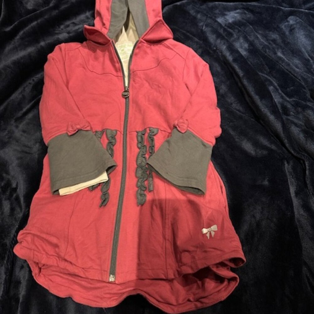 Peekaboo beans size 6 ruffle jacket